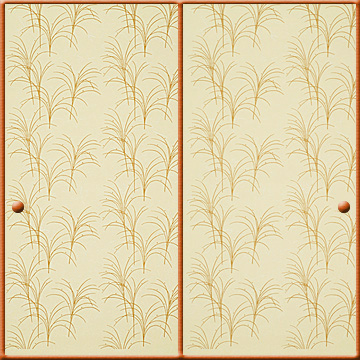 M-142 すすき 商品｜伝統のふすま紙 京からかみ｜株式会社丸二