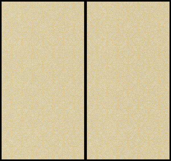 M-253 藤伏蝶 商品｜伝統のふすま紙 京からかみ｜株式会社丸二