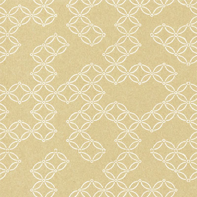 c-671 お召 七宝文様 追い掛け 