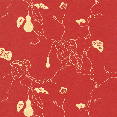 M-129 瓢箪 商品｜伝統のふすま紙 京からかみ｜株式会社丸二