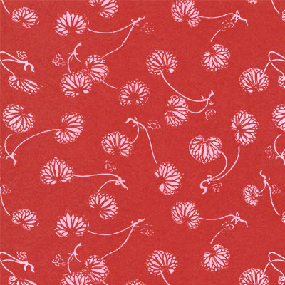 M-206 葵（二色摺り） 商品｜伝統のふすま紙 京からかみ｜株式会社丸二